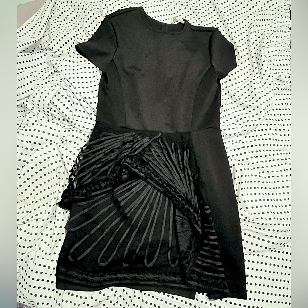 Rachel Roy Black Dress Size 10